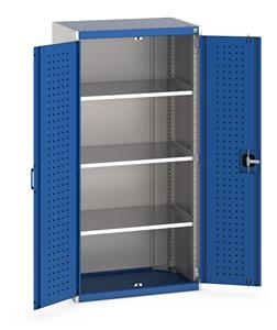 Bott Perfo Door Cupboard 800Wx525Dx1600mmH - 3 Shelves Cupboards with Shelves 16/40012081.11 Bott Perfo Door Cupboard 800Wx525Dx1600mmH 3 Shelves.jpg